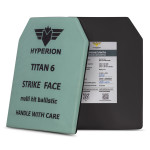 Титано-керамическая бронеплита 6 класса Hyperion. Вес 3,1 кг. Размер М (25х30 см) 2
