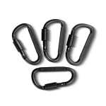 Карабин тактический универсальный, 80 мм. Стальной. Цвет Черный 2 Карабин тактический универсальный, 80 мм. Стальной. Цвет Черный 2