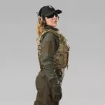 Плитоноска жіноча Warmor gen.3 FL SPECPROM (for Ladies). Без підсумків. Зі швидким боковим та верхнім скиданням (без плит). Мультикам 8