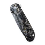 Ніж складаний Civivi Elementum Damascus Carbon Fiber, сірий 5 Ніж складаний Civivi Elementum Damascus Carbon Fiber, сірий 5
