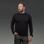 Кофта-лонгслив Ukrarmor Pulse Longsleeve. Cotton and Elastane. Черный 2 Кофта-лонгслив Ukrarmor Pulse Longsleeve. Cotton and Elastane. Черный 2