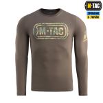 Футболка M-Tac Logo з довгим рукавом Dark Олива, dark Olive 2 Футболка M-Tac Logo з довгим рукавом Dark Олива, dark Olive 2