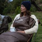 Спальник Naturehike U250S NH20MSD07 з капюшоном, коричневий 4