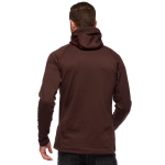 Мужская флисовая кофта с рукавом реглан Black Diamond Factor Hoody, Port/Black 3 Мужская флисовая кофта с рукавом реглан Black Diamond Factor Hoody, Port/Black 3
