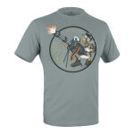 Футболка с рисунком "Gunner" Foliage Green
