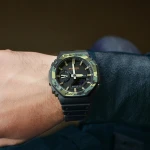 Годинник Casio G-Shock GA-2100SU-1AER. Чорний-Camo 2