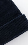 Шапка акриловая грубой вязки "Beanie Cap" Dark Navy 8