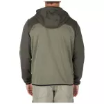 Реглан тактичний на блискавці з капюшоном "5.11 Reactor FZ Hoodie 2.0" Sage Green 3