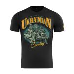 Футболка M-Tac Ukrainian Cavalry Чорна, black, Tan 2