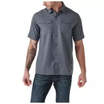 Сорочка тактична з коротким рукавом "5.11 Freedom Flex Woven S/S" Turbulence 2
