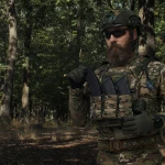 Одинарный подсумок под магазины АК/АR (тканевый). Мультикам 7 Одинарный подсумок под магазины АК/АR (тканевый). Мультикам 7