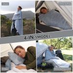Спальний мішок - подушка Naturehike CNK2300SD022, світло-сірий 4