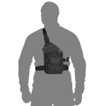 Сумка Gunner Sling Black 2 Сумка Gunner Sling Black 2