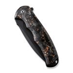 Ніж складаний Civivi Praxis C803I Carbon Fiber & Resin, чорний 6