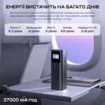 Павербанк Choetech B670 27000mAh Black PD5.0 140W + QC3.0 22.5W 8 Павербанк Choetech B670 27000mAh Black PD5.0 140W + QC3.0 22.5W 8