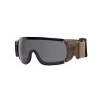 Маска защитная для воздушно-десантных подразделений "ESS Jumpmaster Desert Tan Sm Gray" Smoke Gray