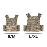 Плитоноска Malva L/XL під бронеплити 27.2х36 см. Піксель (мм-14) 8