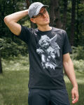 Футболка з малюнком "Янгол" Combat Black 8