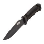 Ніж SOG SEAL Strike, Part Serr Blk TiNi Delx Molded Shth-Ti 5 Ніж SOG SEAL Strike, Part Serr Blk TiNi Delx Molded Shth-Ti 5
