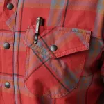 Сорочка тактична "5.11 Tactical Gunner Plaid Long Sleeve Shirt" Red Bourbon Plaid 6