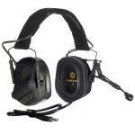 Активные защитные наушники Earmor M32 PLUS (BK) Black с гарнитурой 6 Активные защитные наушники Earmor M32 PLUS (BK) Black с гарнитурой 6