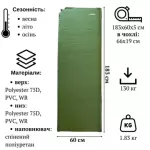 Килимок самонадувний Tramp Connect UTRI-004 183x60x5 см, зелений 2