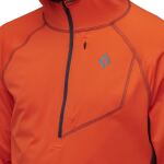 Кофта чоловіча з рукавом реглан Black Diamond M Alpenglow Pro Hoody, Octane 6
