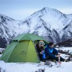 Намет двомісний зі сферичним куполом Naturehike Cloud Peak 2 NH17K240-Y 20D, темно-зелений 3