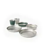 Набор посуды Sea to Summit Detour Collapsible Dinnerware Set, на 2 персоны 0.475 мл – Сталь