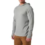 Реглан з капюшоном 5.11 Tactical® "Sulli UV Hooded Long Sleeve" Overcast Grey Heather 2 Реглан з капюшоном 5.11 Tactical® "Sulli UV Hooded Long Sleeve" Overcast Grey Heather 2