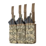 Тройной подсумок под магазины АК/АR. Cordura 500D. Molle. Пиксель (мм-14) 5
