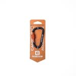Карабін алюмінієвий сервісний Base Camp Delta 8 Screw Set, Black