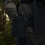 Подсумок утилитарный L. Крепление Molle. Cordura 500D. Черный. 4