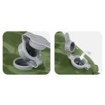 Надувний матрац Naturehike CNK2450WS014 200х132х8 см зелений 4