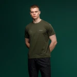 Футболка Basic Military T-Shirt. Avdiivka. Топографічна карта. Олива 2 Футболка Basic Military T-Shirt. Avdiivka. Топографічна карта. Олива 2