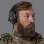 Активні навушники Sordin Supreme Pro-X Neckband з додатковими гелевими амбушюрами. Олива 3