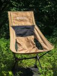 Кресло кемпинговое Base Camp Compact L, 56х65х85см, Khaki/Black 6