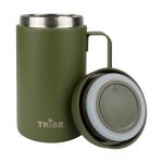 Термокухоль Tribe Adventure Mug 500 мл, Оливковий 2 Термокухоль Tribe Adventure Mug 500 мл, Оливковий 2