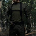 Плечевые ремни для тактического пояса. Крепление Molle. Черный 3 Плечевые ремни для тактического пояса. Крепление Molle. Черный 3