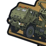 Патч (шеврон) «M142 HIMARS» від Patch hunter. М’який ПВХ пластик. Койот 2 Патч (шеврон) «M142 HIMARS» від Patch hunter. М’який ПВХ пластик. Койот 2