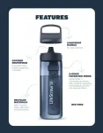 Пляшка-фільтр для води LifeStraw Go Filter Bottle, 650 мл, Nordic Noir 3