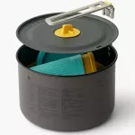 Набор посуды Sea to Summit Frontier UL One Pot Cook Set 5 предметов 2 мл – Темно-серый 3