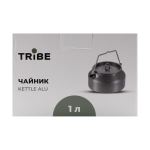 Чайник Tribe Kettle 1 л алюмінієвий, Темно-сірий 9