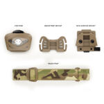 Ліхтар налобний Princeton Tec® "Vizz 550 RGB MPLS Tactical Headlamp" Multicam 2