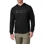 Реглан с капюшоном 5.11 Tactical® "5.11 Hooded Long Sleeve" Black 3