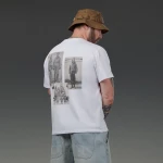 Футболка мужская Basic Military. Gasmask Grins. Cottone/Elastane, белый 3 Футболка мужская Basic Military. Gasmask Grins. Cottone/Elastane, белый 3