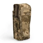 Подсумок под АК/AR двойной с клапаном Rarog. Cordura 500D. Пиксель (мм-14)