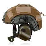 Комплект: шолом Fast кевларовий з навушниками M31H Plus та кавер, L. Мультикам 6 Комплект: шолом Fast кевларовий з навушниками M31H Plus та кавер, L. Мультикам 6