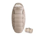 Спальний мішок Naturehike PS300 CNK2350WS026 овальний, бежевий