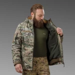 Куртка тактическая Softshell All Weather 3 in 1 (до -20°C). Мультикам 11 Куртка тактическая Softshell All Weather 3 in 1 (до -20°C). Мультикам 11